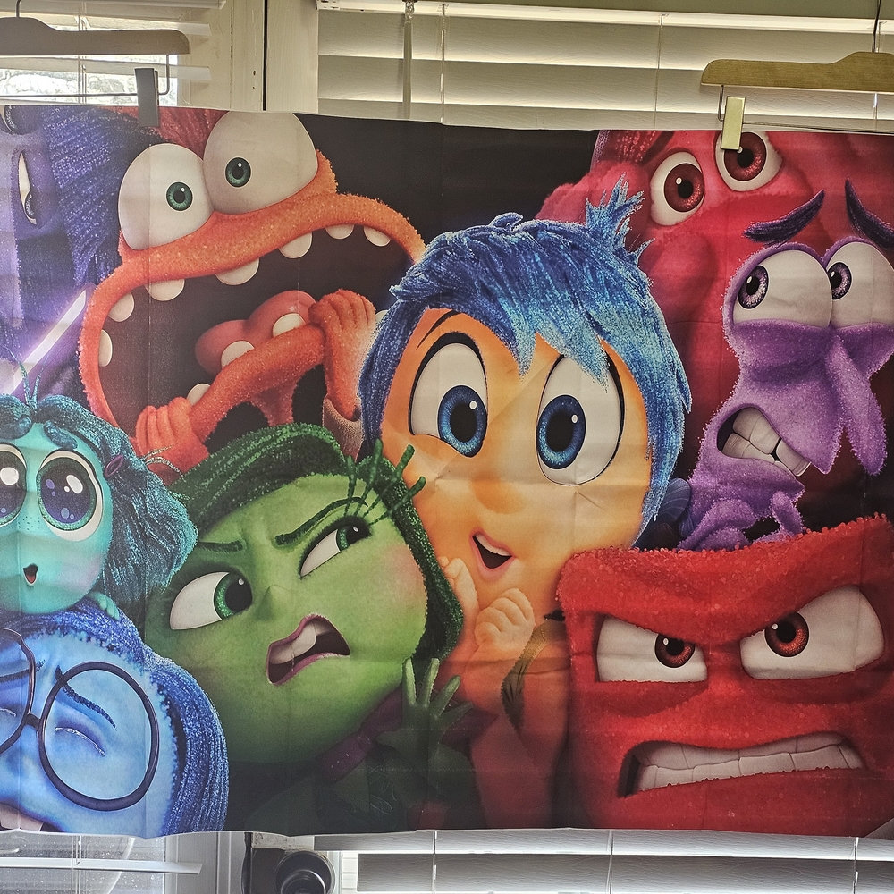 Inside Out Character Tapestry